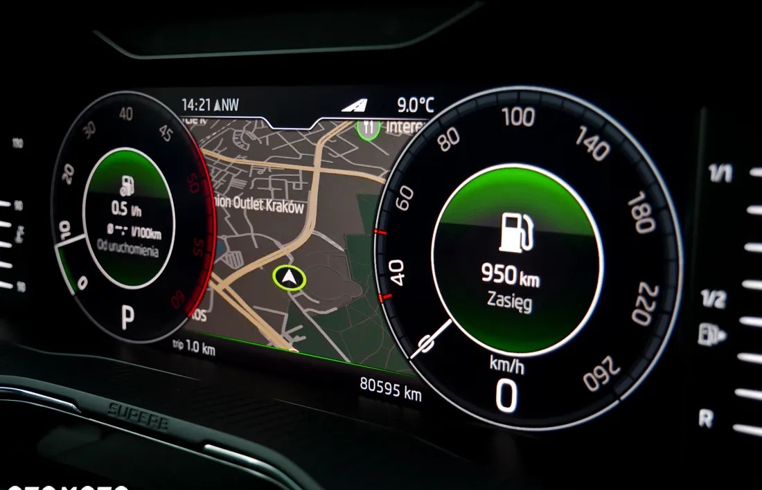 Skoda Superb cena 164900 przebieg: 80595, rok produkcji 2021 z Kraków małe 667